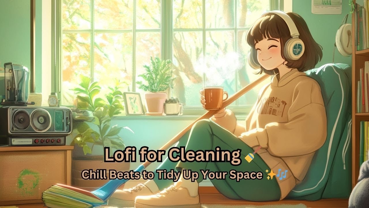 Lofi for Cleaning 🧹 Chill Beats to Tidy Up Your Space ✨🎶 | M&uacute;sica Lo-Fi para Limpiar y Relajarse