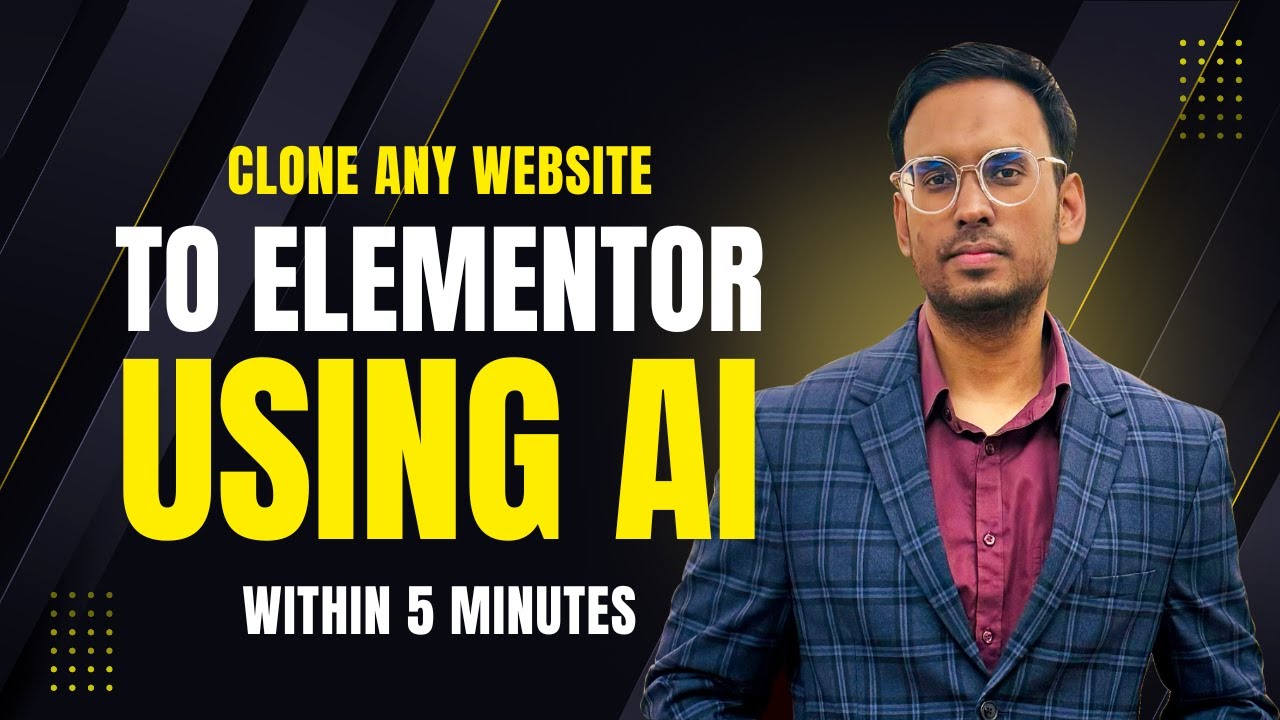 How to clone any website to Elementor WordPress within minutes using AI