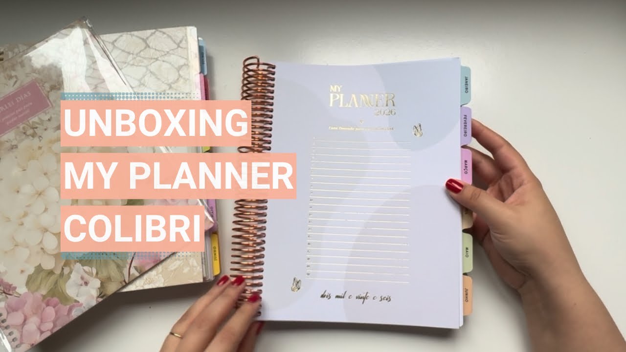 Unboxing @MyPlannerColibri 2026 