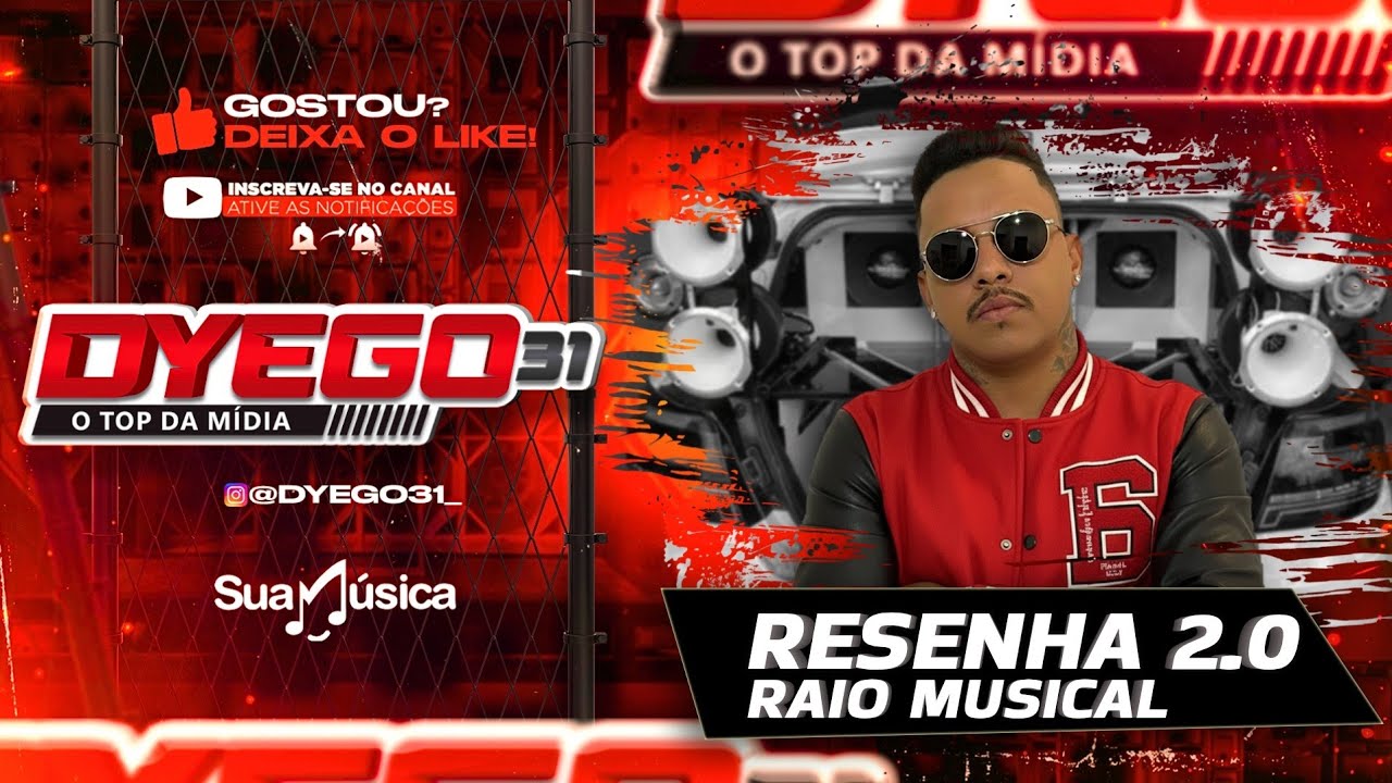 RAIO MUSICAL RESENHA 2.0 REMASTERIZADO PRA PAREDÃO 2026
