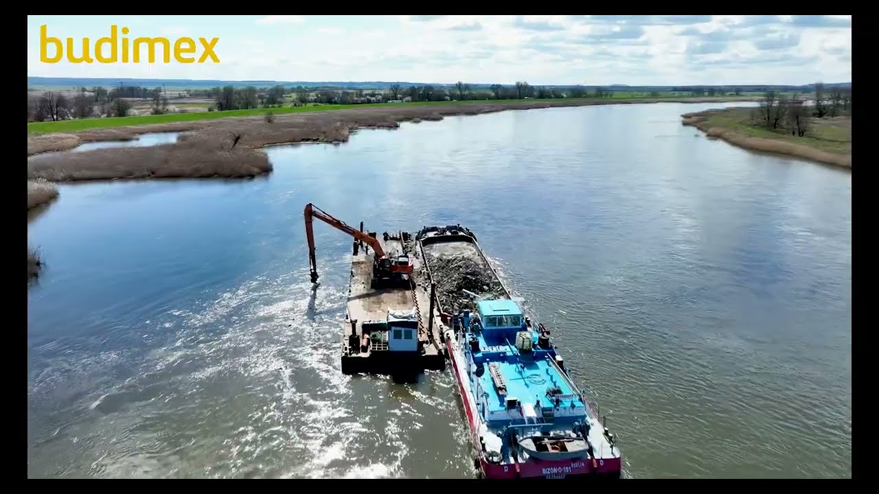 Prace modernizacyjne na Odrze granicznej - Budimex