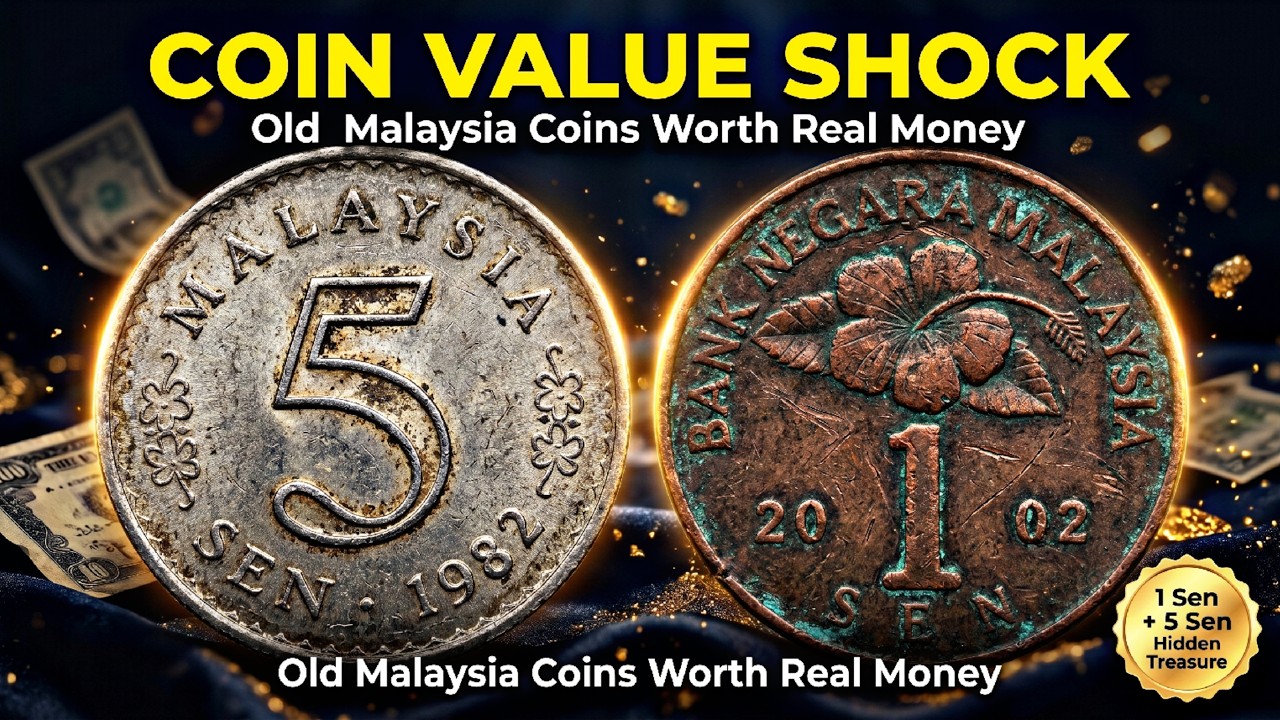 Rare Malaysia Coins 1 Sen And 5 Sen Full Value Breakdown You Must See Before Selling