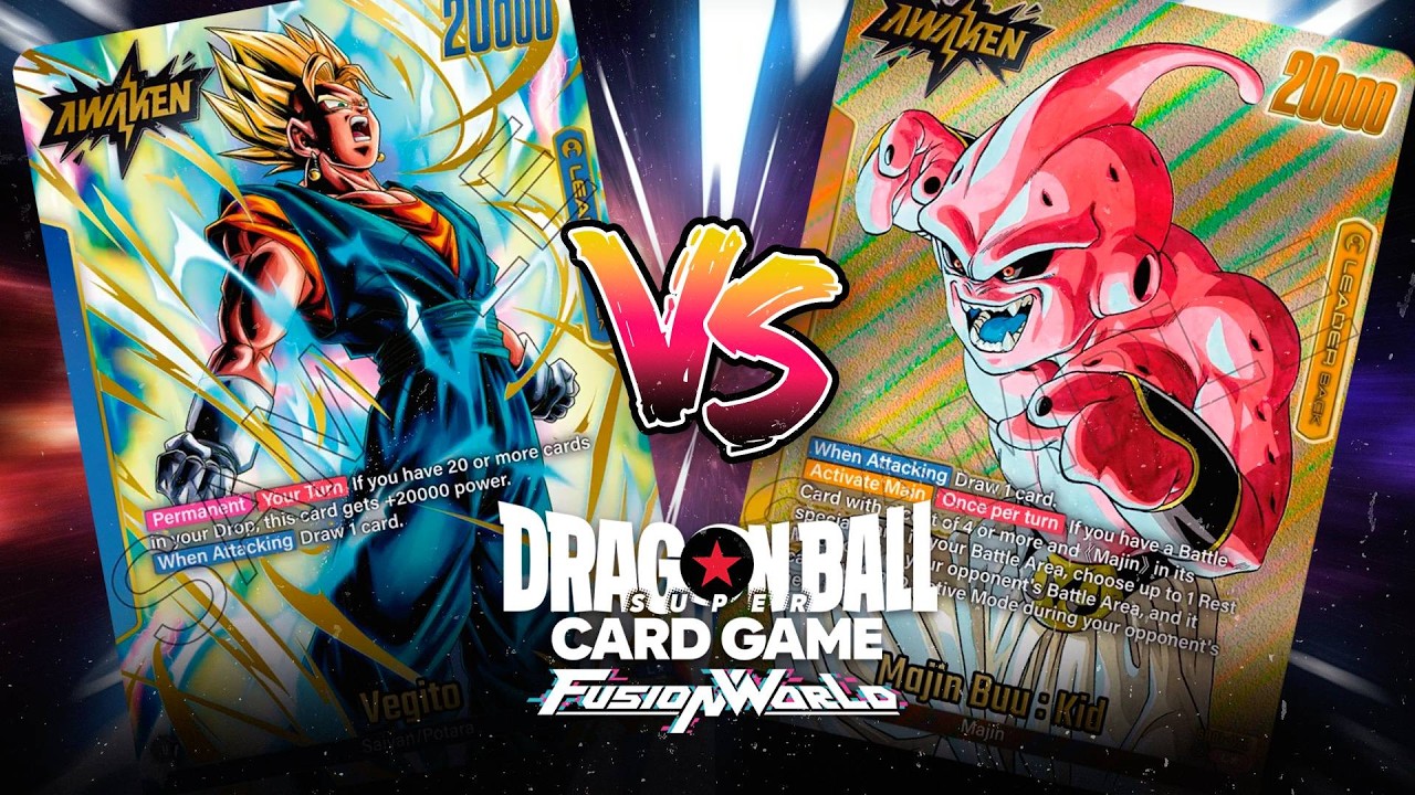DBSFW - Dragon ball Fusion World - Vegito(FB05-025) X Majin Buu : Kid (SB01-029)