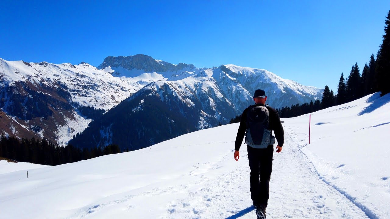 3 schöne Winterwanderungen in der Schweiz, Graubünden