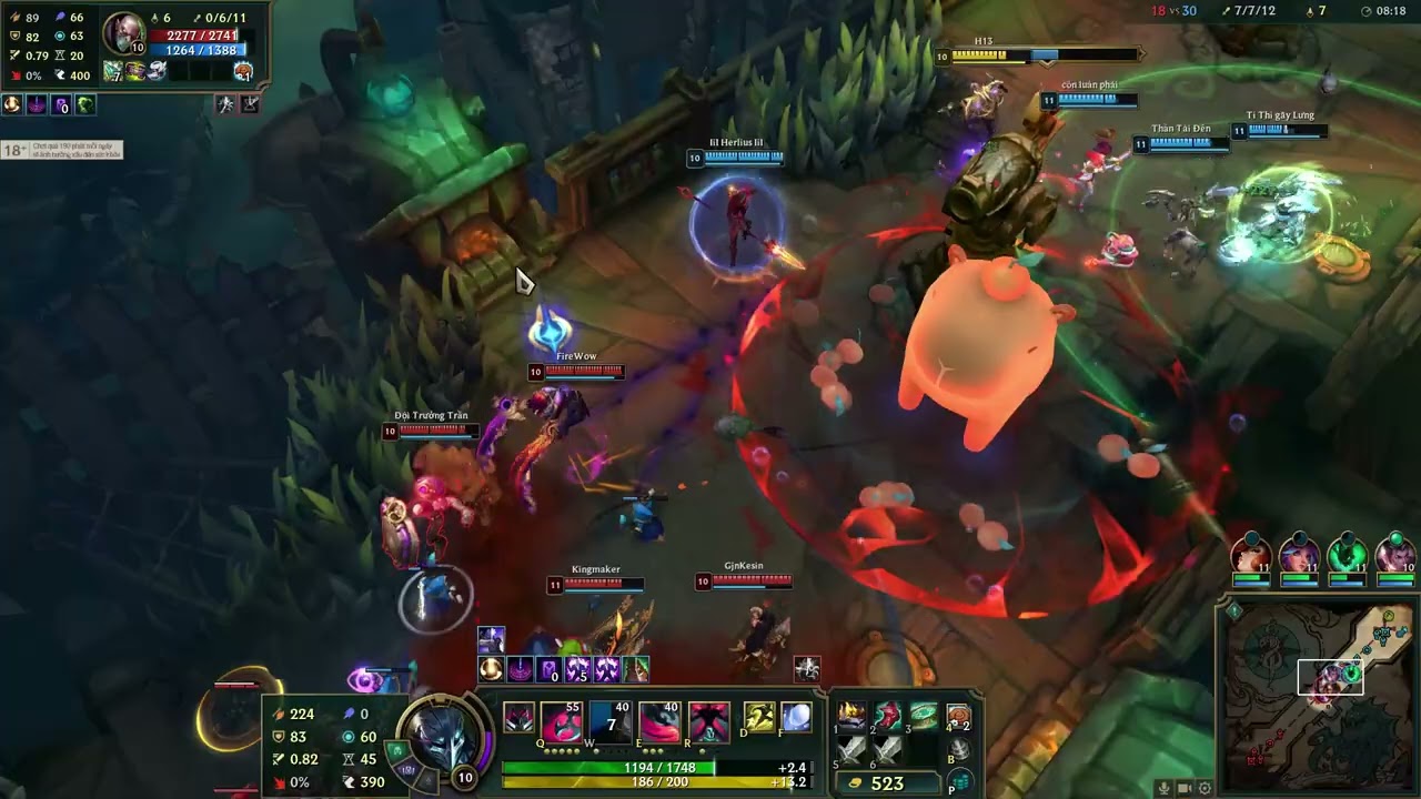 ARAM: Mayhem| Zed siêu stack điểm hồi kỹ năng spam cạn luôn nội năng