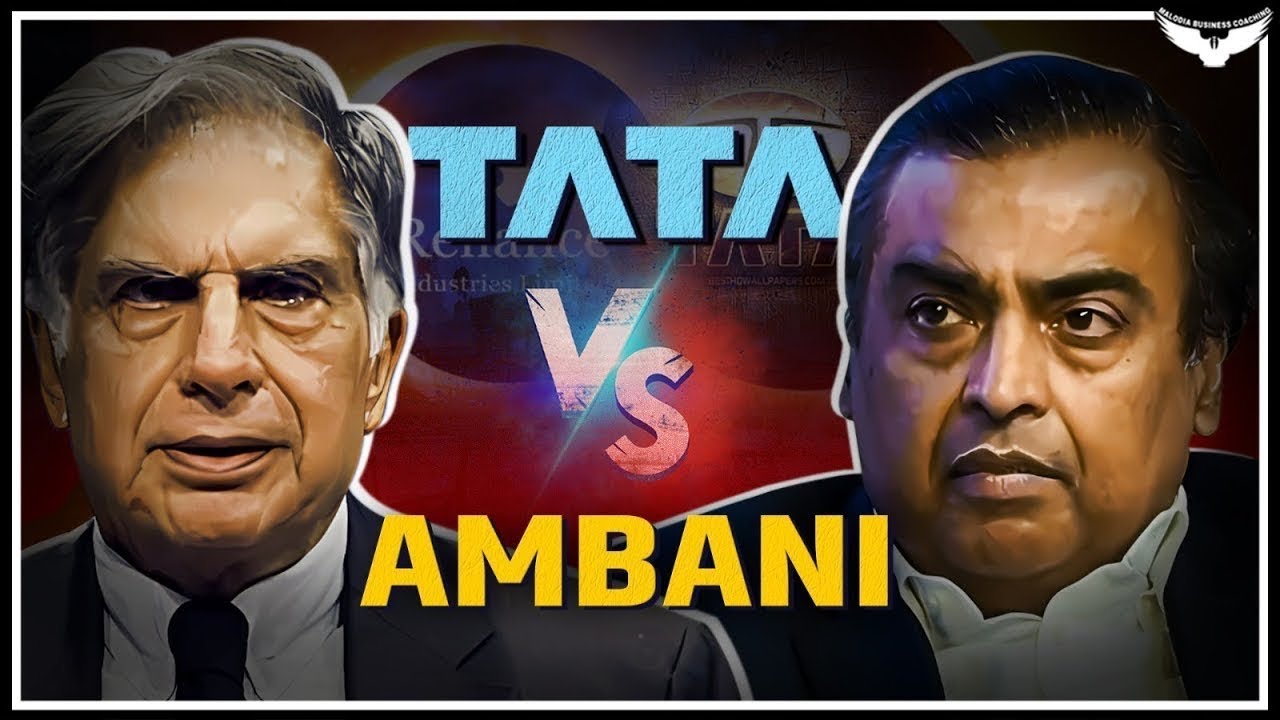 The Battle for India's Business Empire: Tata vs Reliance