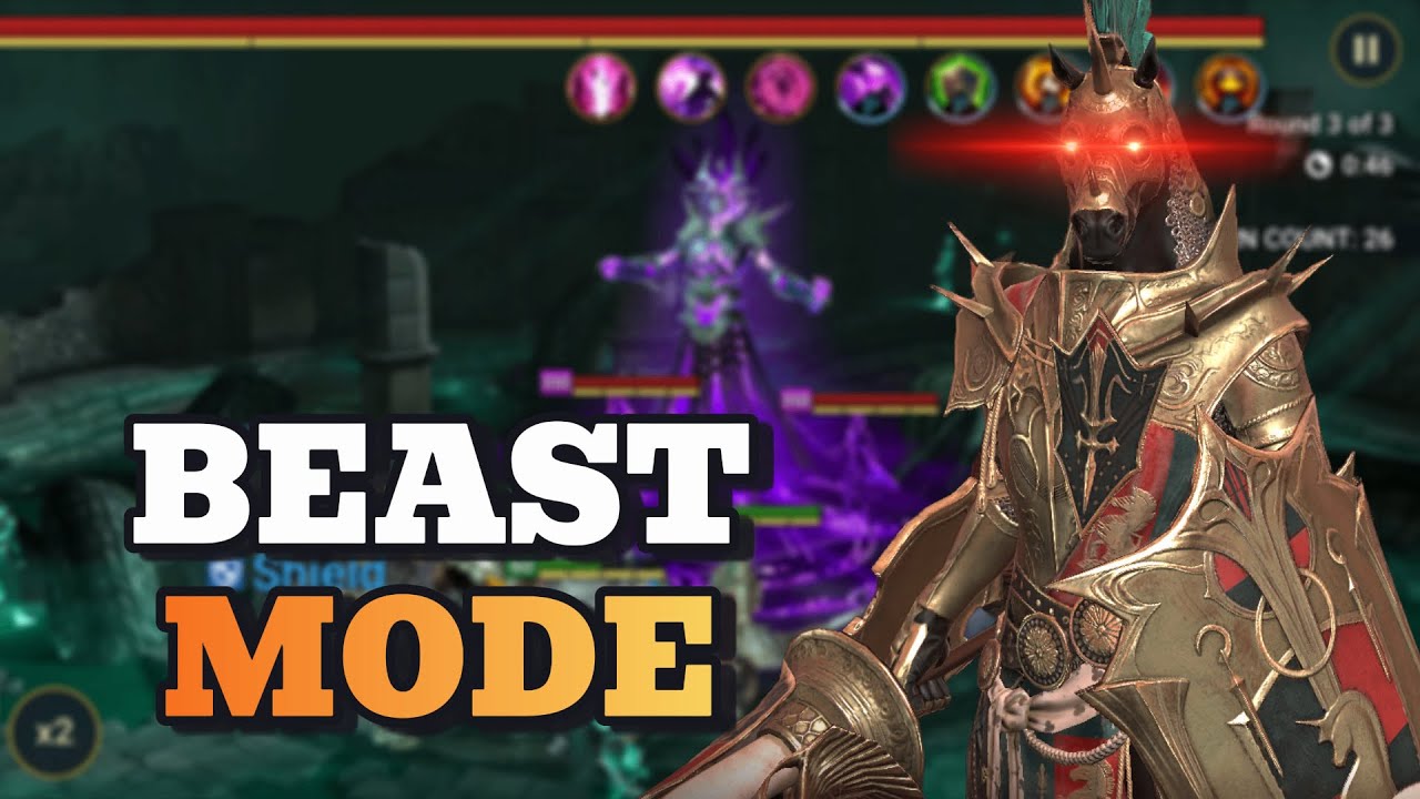 Marius Is Crazy! Clear Skinwalkers Faction Wars Hard 21 - Raid Shadow Legends