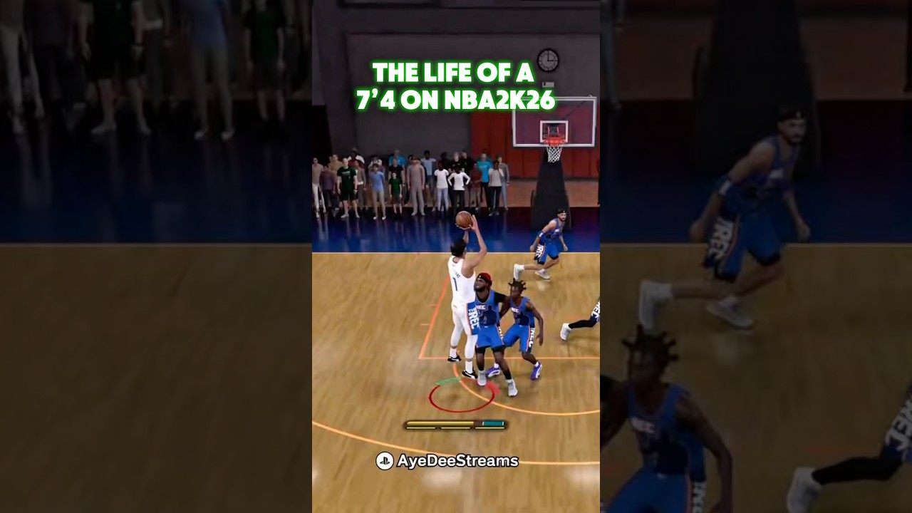 The Struggle Of Being A 7&rsquo;4 In NBA2K26