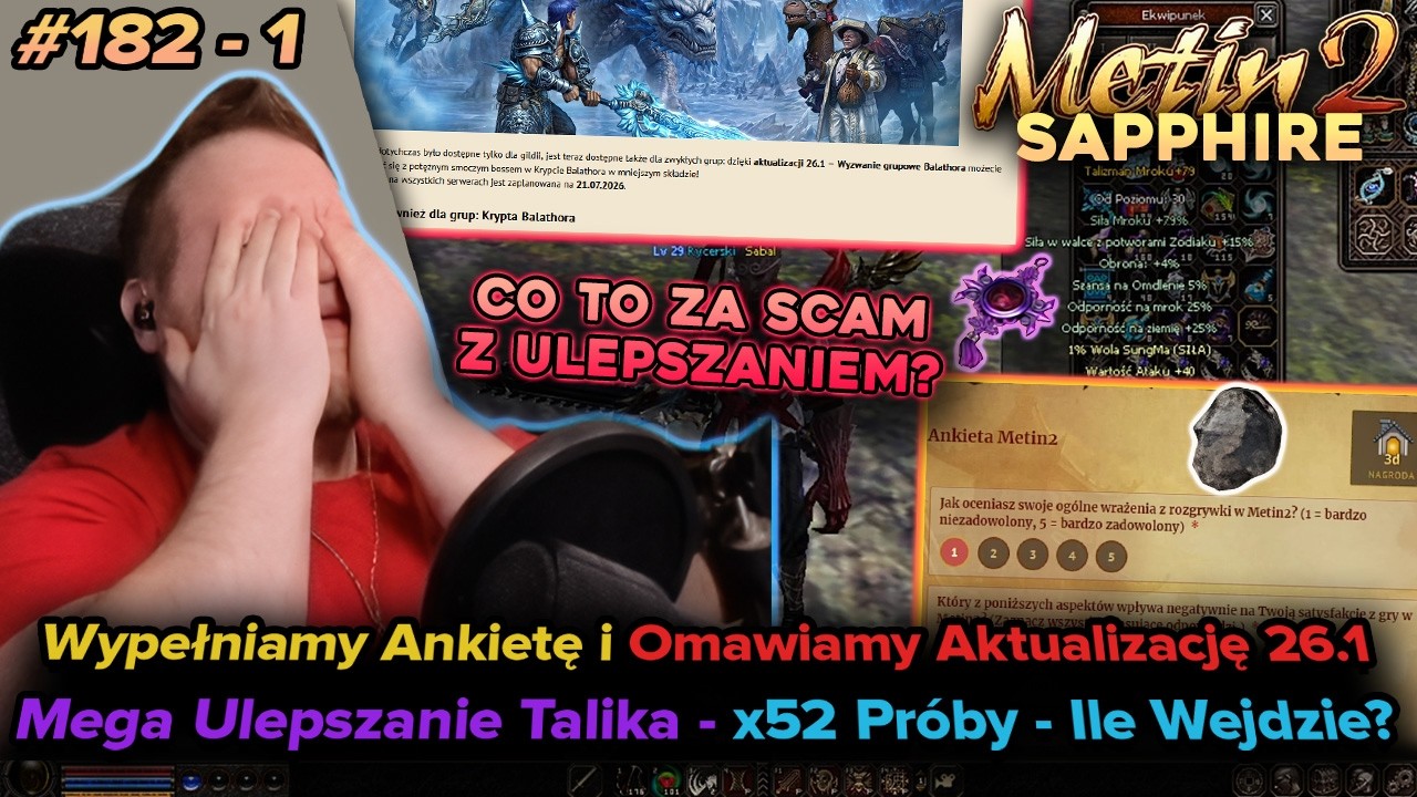 Sabal - Metin2 - Sapphire - Ankieta w grze - Aktualizacja 26.1 oraz mega ulepszanie Talika - 85-1