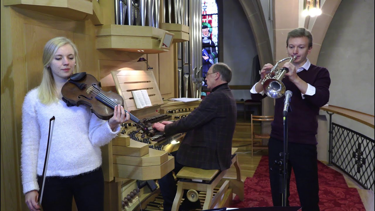 Adeste Fideles GL 242 | St. Bonifatius Hohenlimburg Orgel + Violine + Trompete