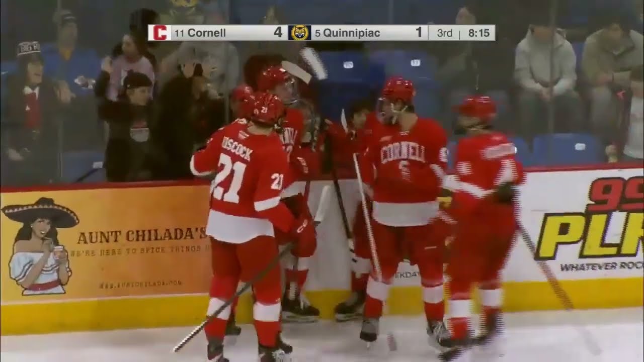 Highlights: Cornell Men's Hockey at Quinnipiac (2/20/2026)