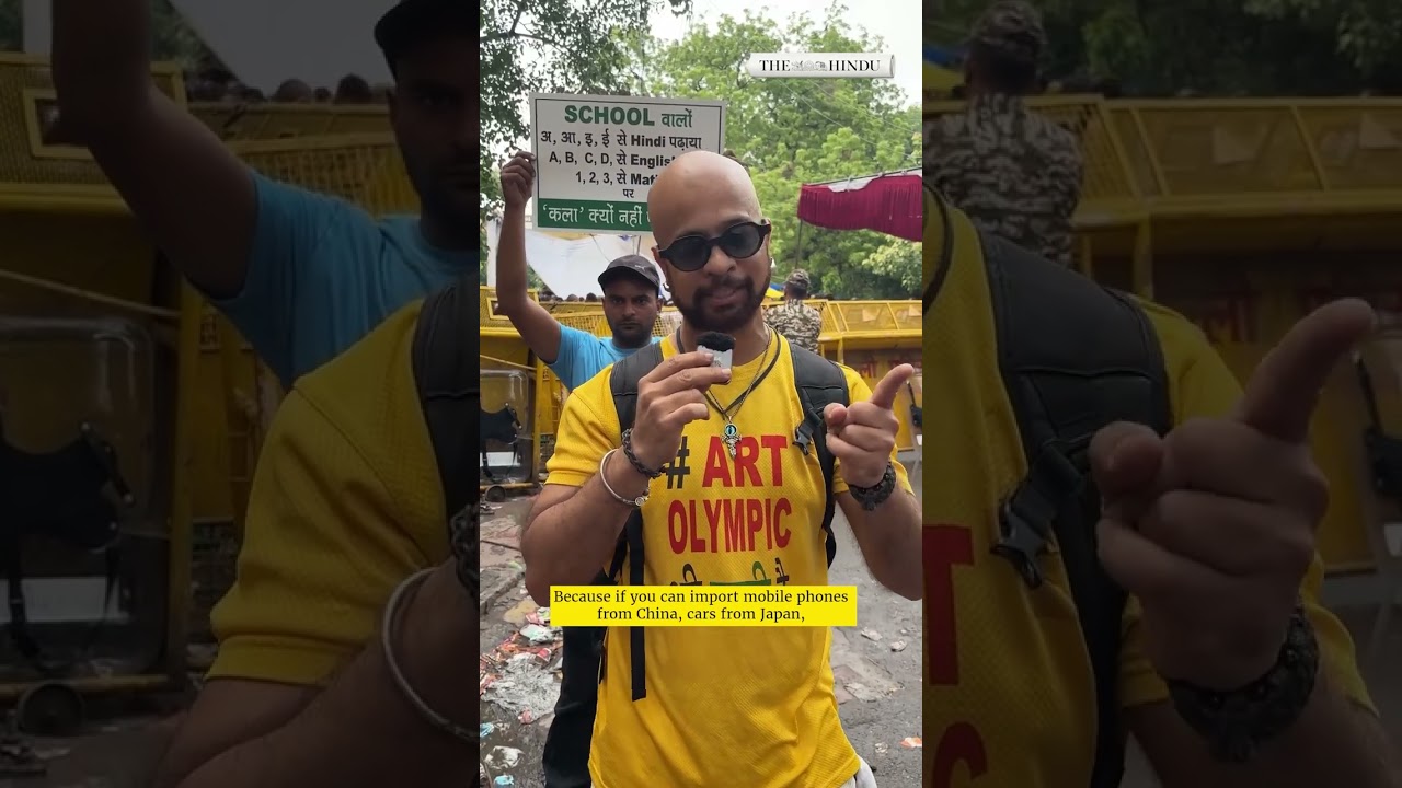 We need to have a better education system: Protester at Jantar Mantar: