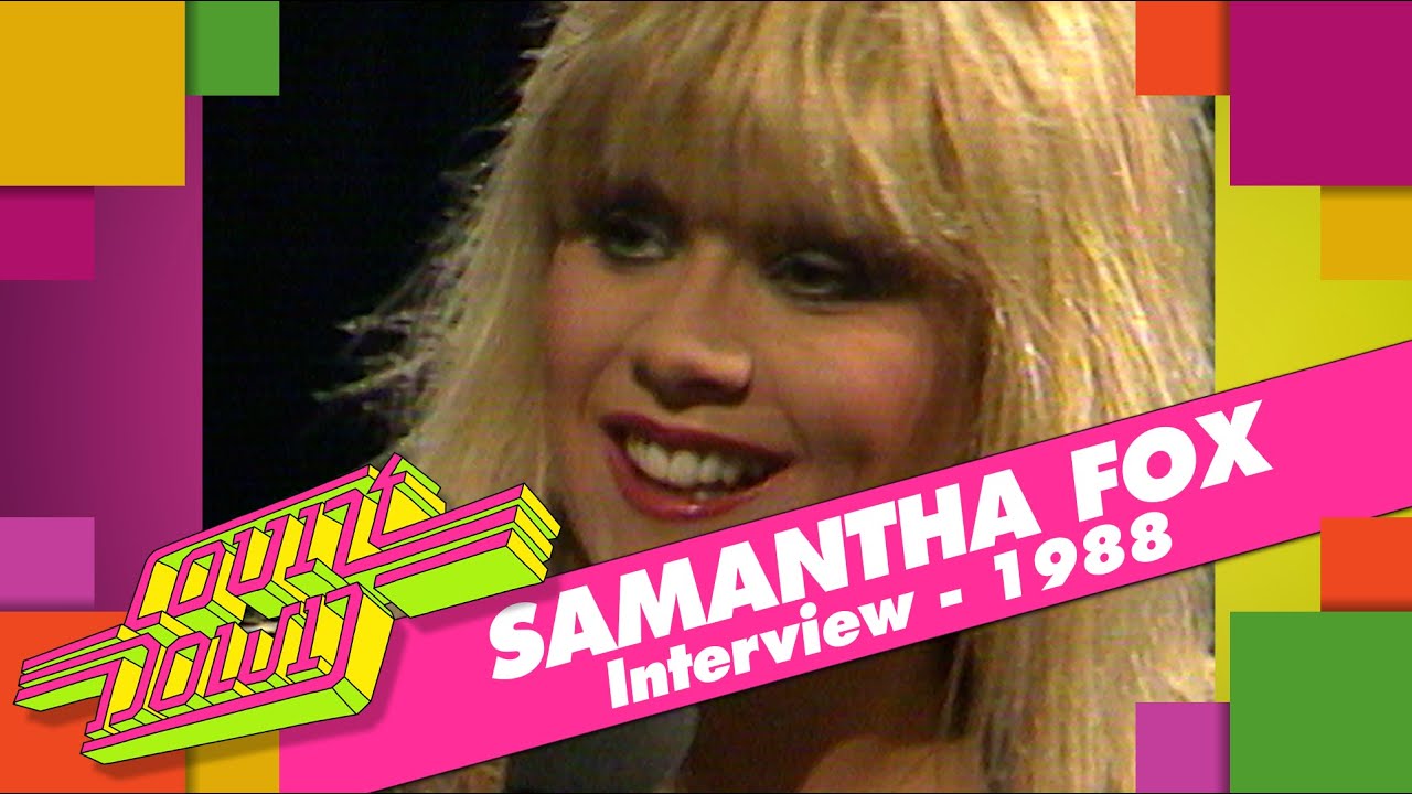 Samantha Fox Interview and Top10 of November 1988 (Countdown)