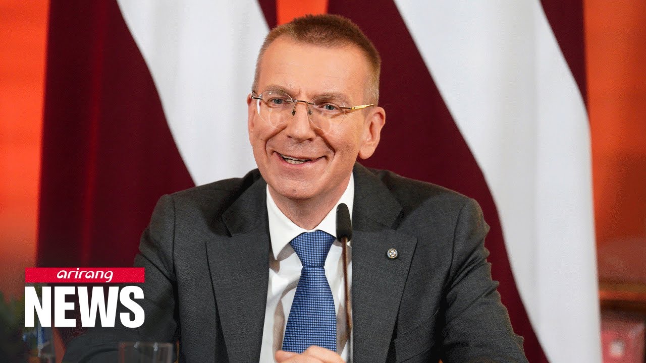 Latvia swears in EU&rsquo;s first openly gay president
