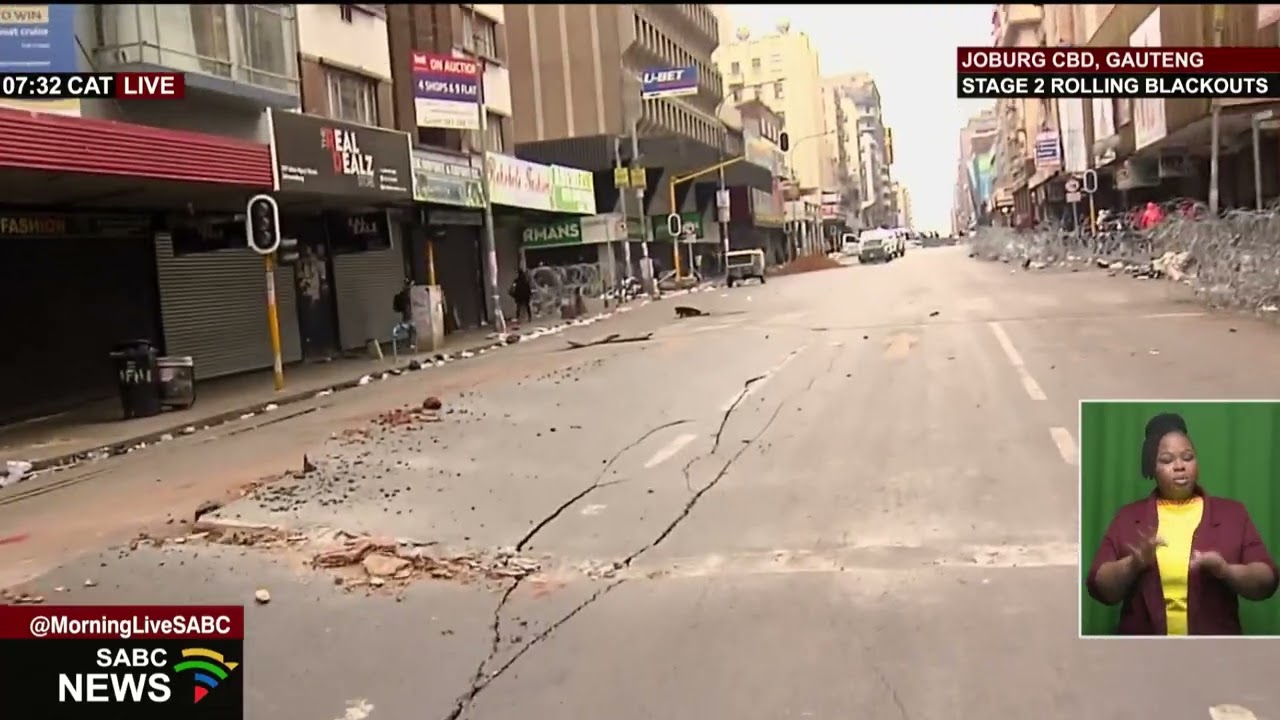 Joburg CBD Explosion | Nozintombi Miya provides an update on the situation in Joburg CBD on Friday