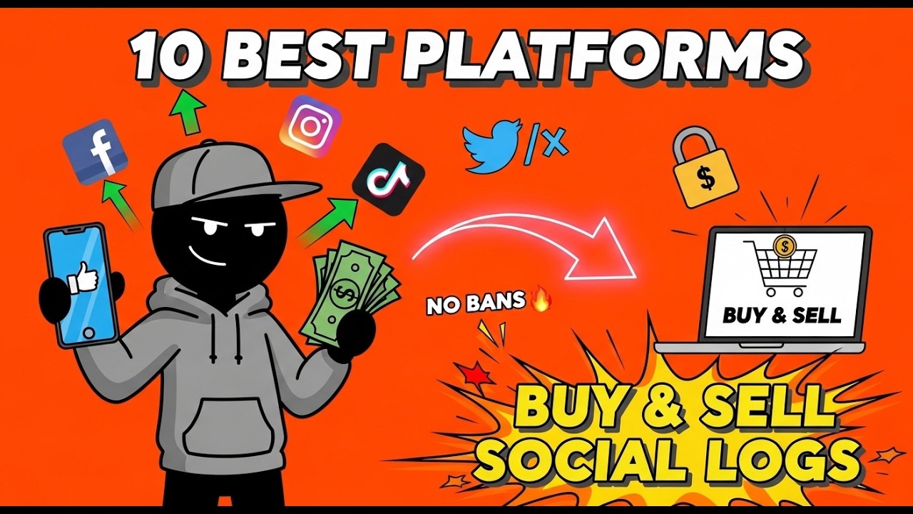 10 Best Marketplace Platforms to Buy & Sell Social Media Logs