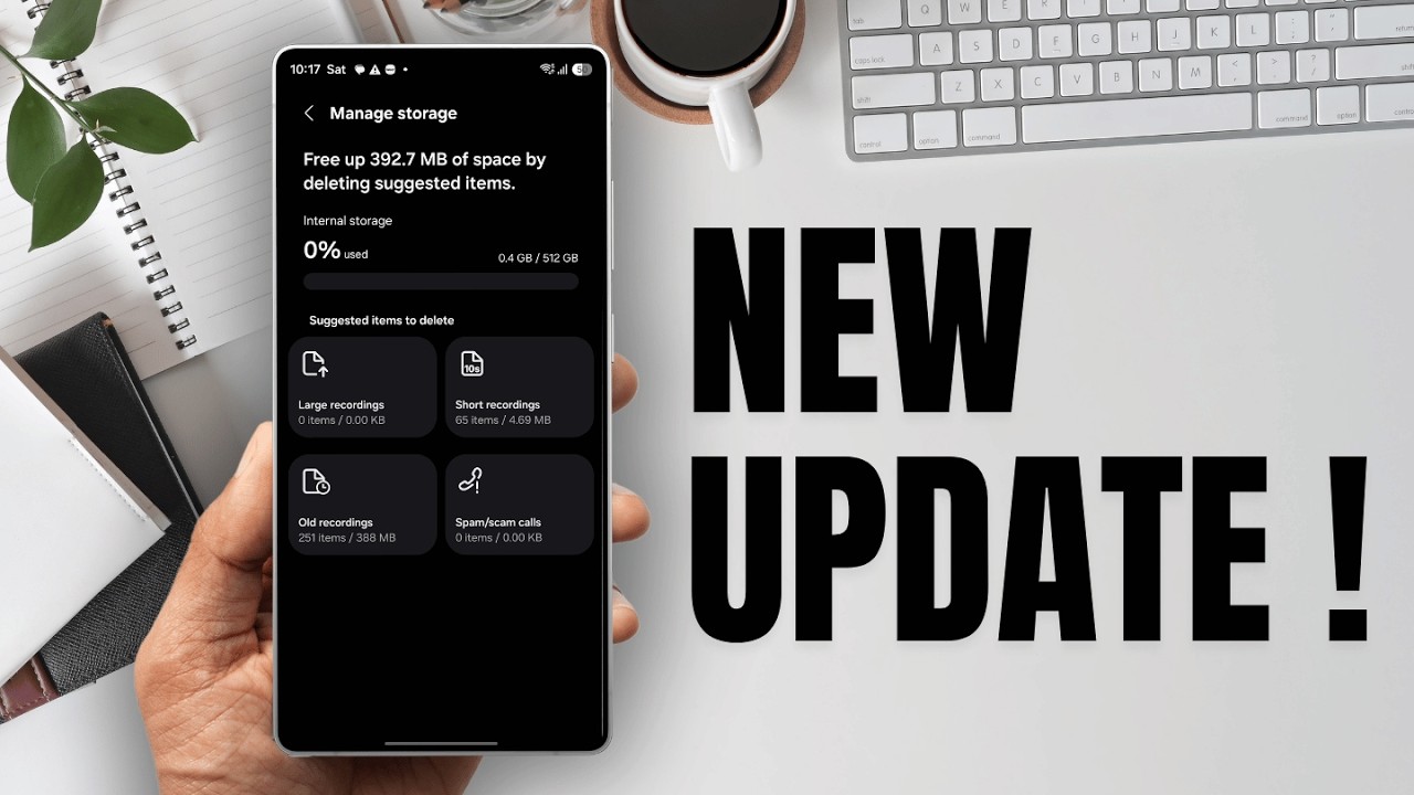New Update for Samsung's Voice Recorder App ! adds New Changes & Features ! Install Now
