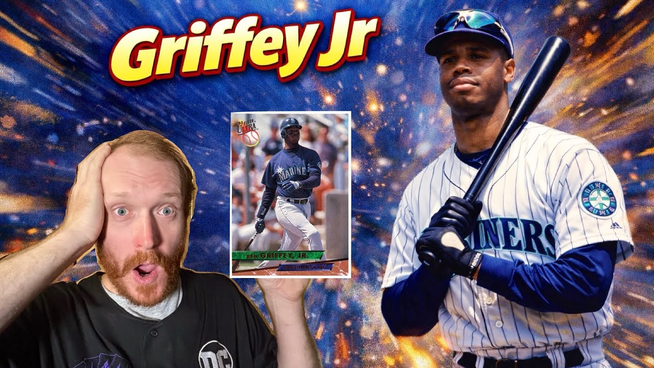 Opening a 1993 FLEER BASEBALL Box in Search of Ken Griffey Jr!