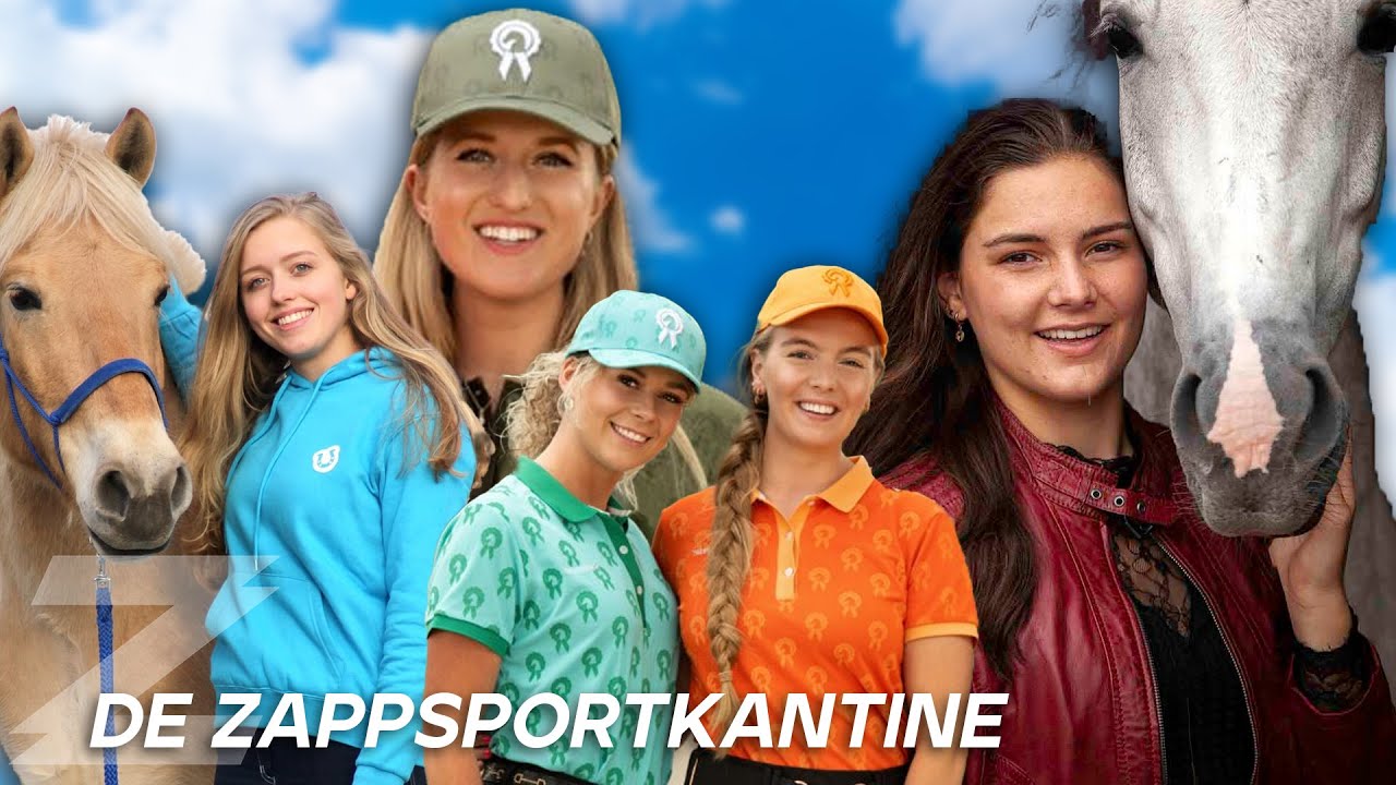 LUKT HET OM BRITT, KRISTY, FENNA, BENTHE EN ESRA TE ONTMOETEN?!🇳🇱🐴 | De ZappsportKantine