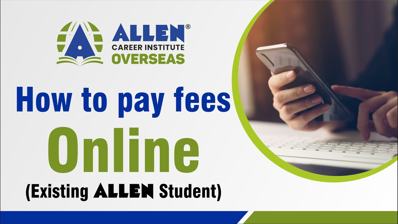 How to Pay Fee online for EX-ALLEN overseas students
