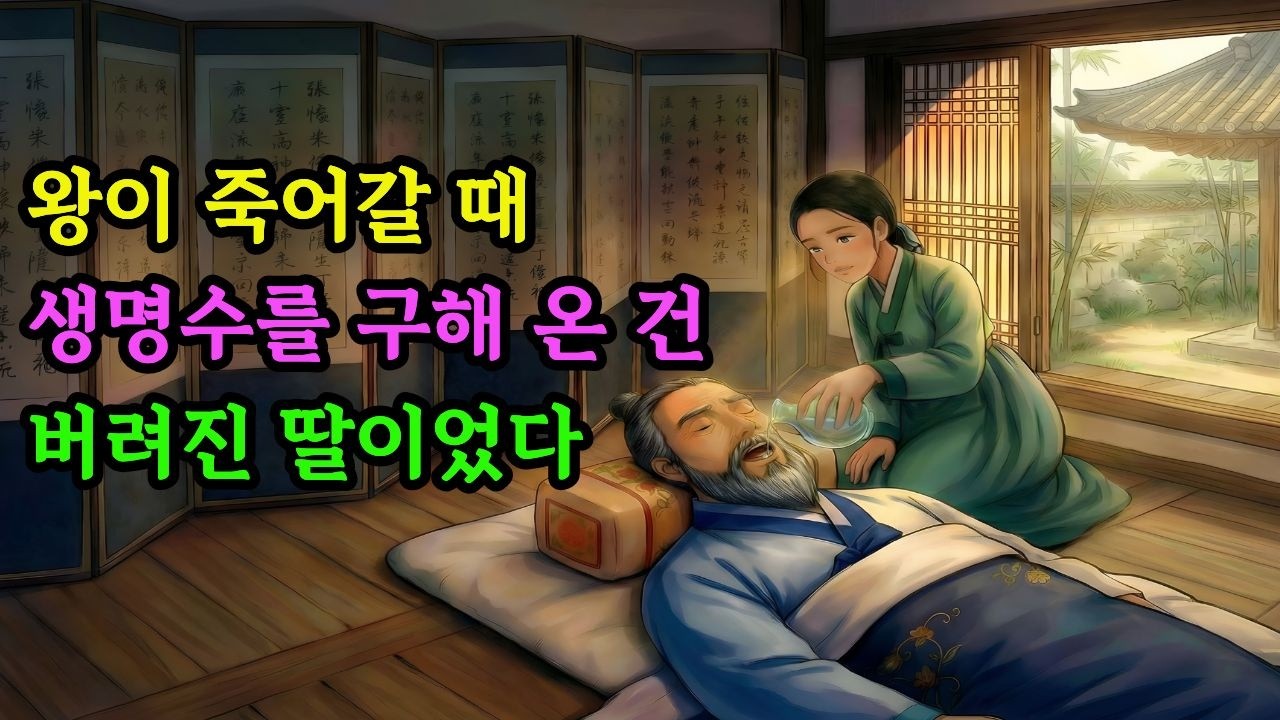 일곱째 딸을 산에 버렸다 ---  왕이 죽어갈 때 찾아온 건 그 딸뿐이었다[바리데기]
