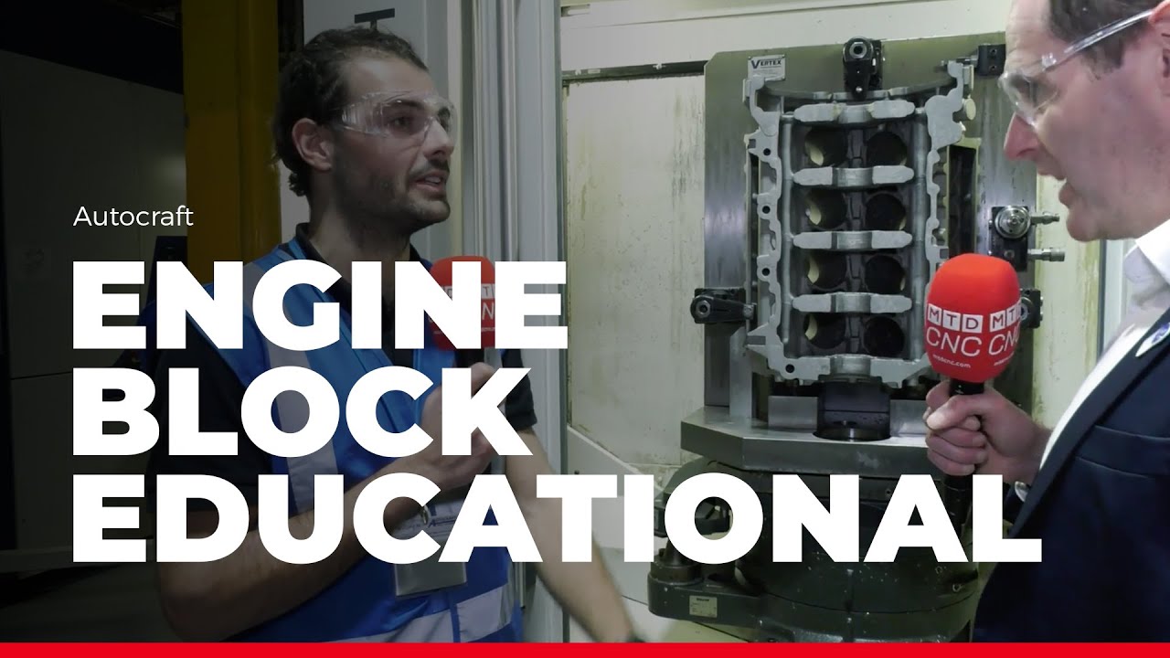 Engine Block Machining Process with a Heller Machine Tool