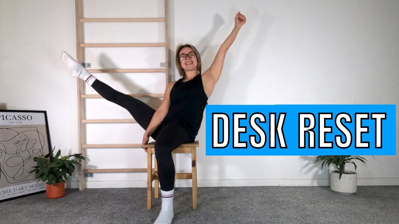 Chair Pilates for Desk Workers || Get Moving Without Leaving Your Chair