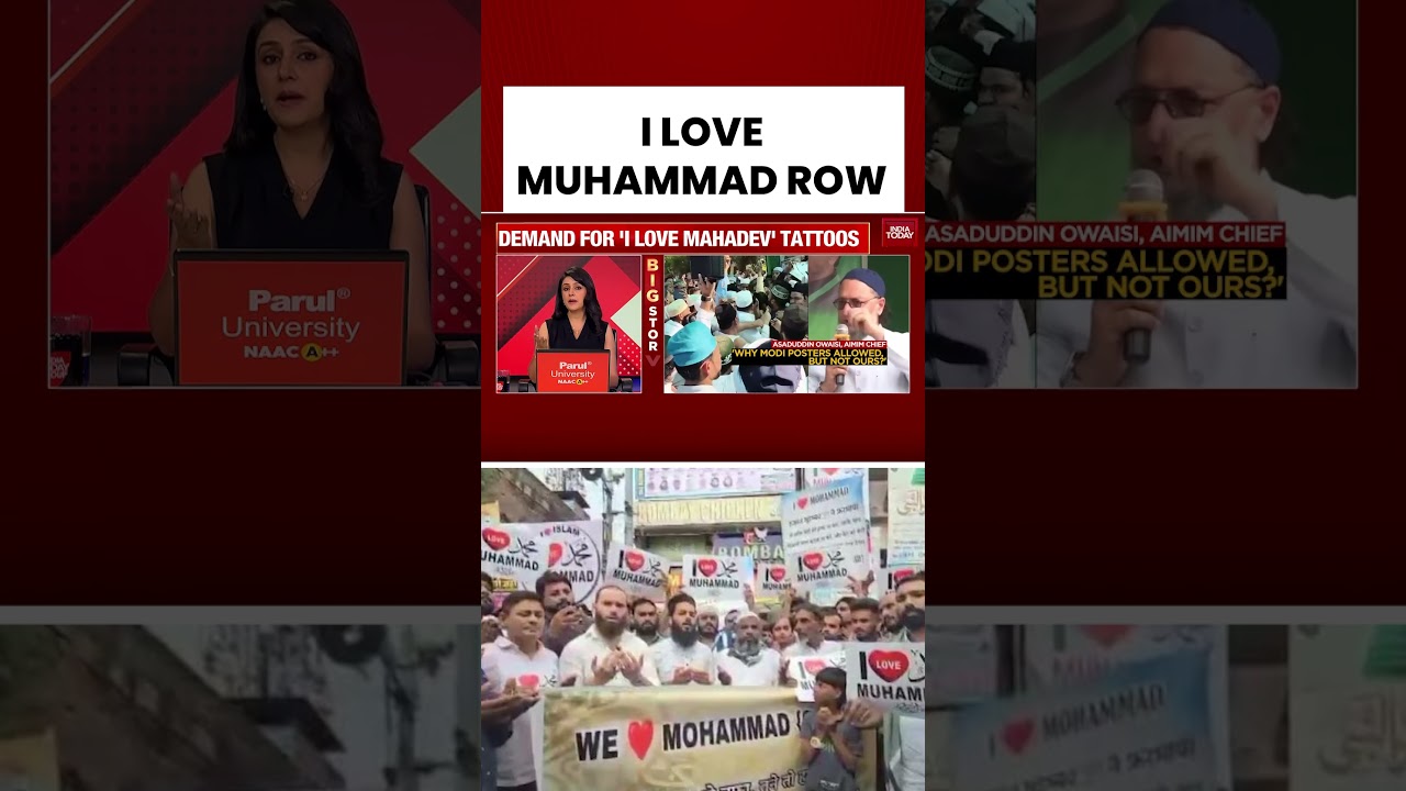 'I Love Muhammad' Posters Spark Violent Clashes in Bareilly; Police Resort to Lathi Charge