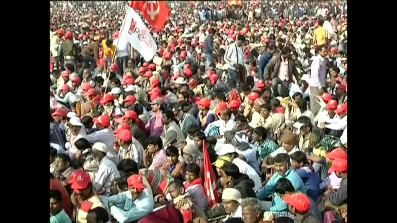 CPIM BRIGADE: Manik Sarkar