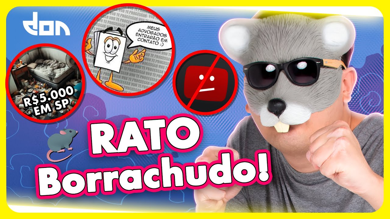 DON #09 - PERRENGUES e CAGADAS da VIDA com RATO BORRACHUDO!