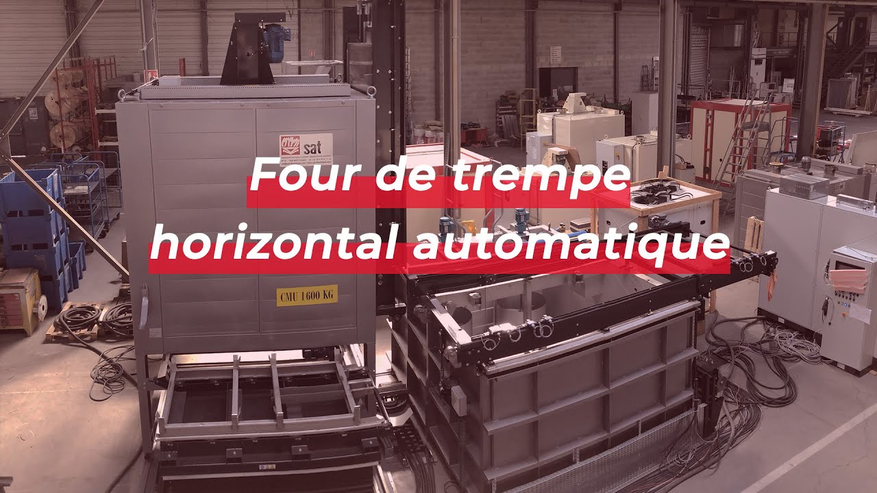 3D simulation of a heat treatment furnace - SAT Thermique