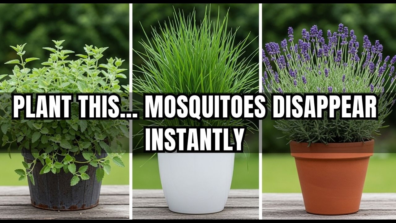 Want a Bug Free Yard This Summer Try These 11 MOSQUITO REPELLENT Plants