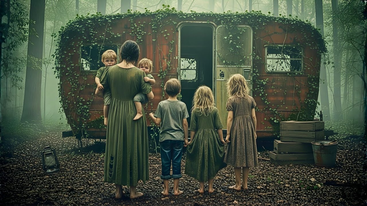 A VI&Uacute;VA MUDOU-SE PARA UM TRAILER ABANDONADO NA FLORESTA &mdash; AT&Eacute; OUVIR ALGO DEBAIXO DA TERRA