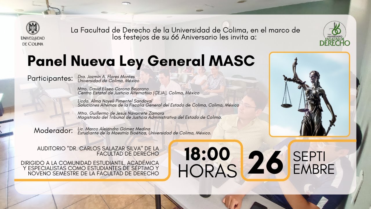 Panel Nueva Ley General MASC