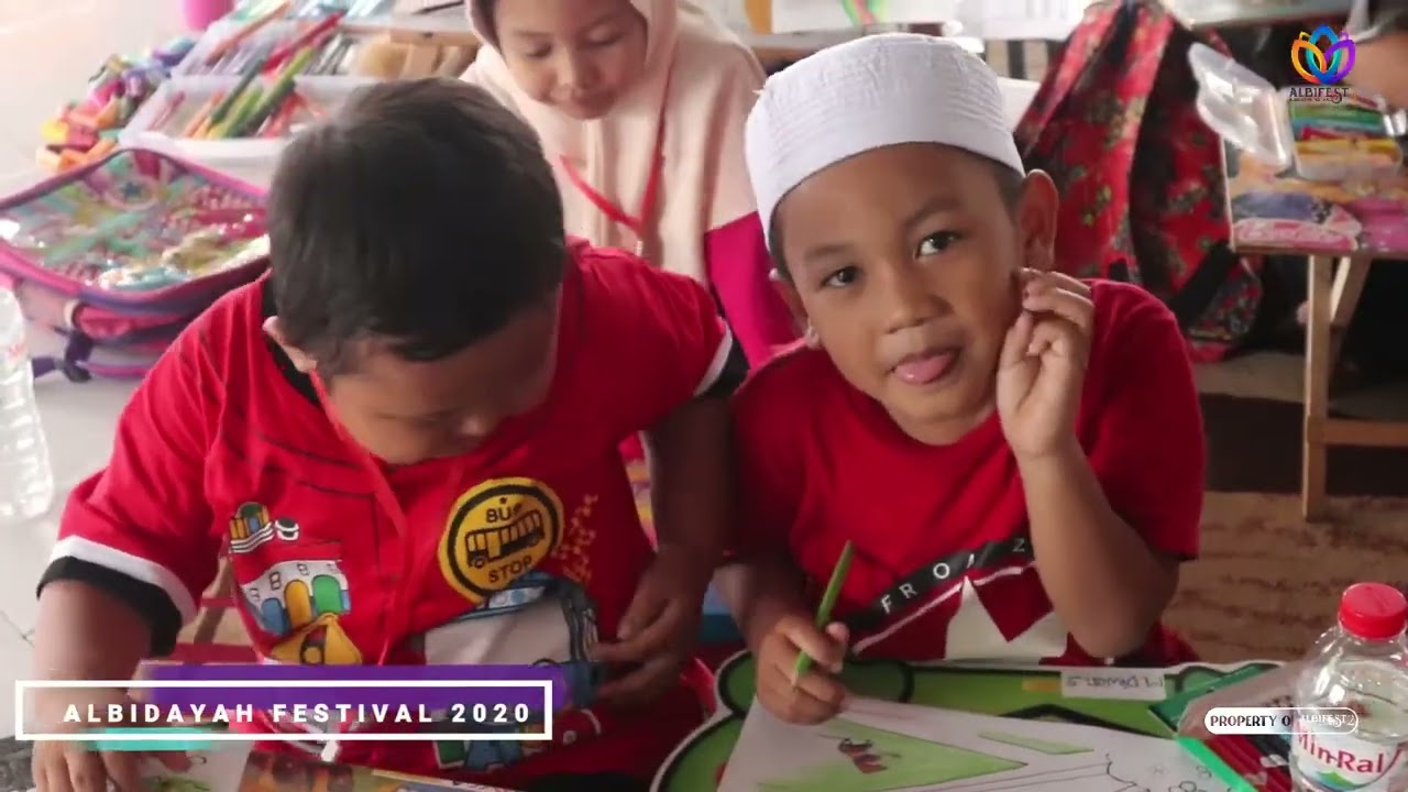 MEWARNAI ALBIDAYAH FESTIVAL 2   Pesantren Terpadu Albidayah Cangkorah