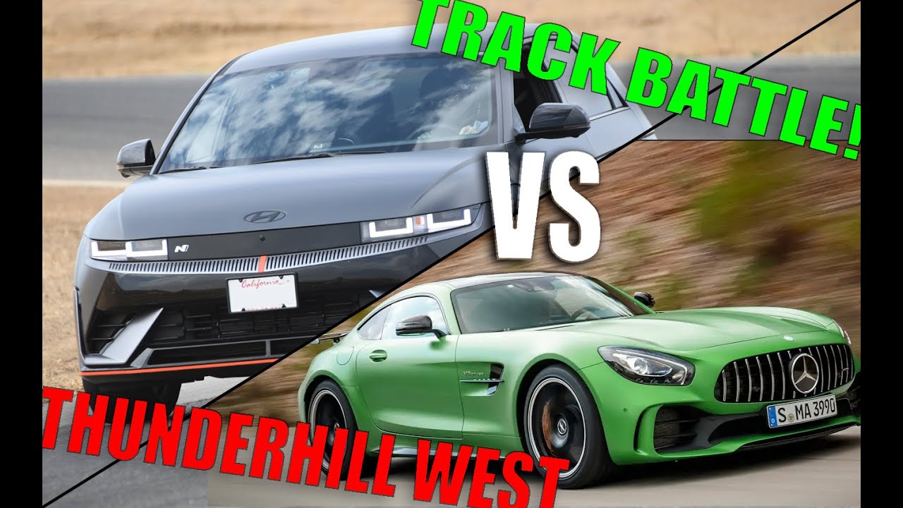 Track Battle! | Ioniq 5 N vs AMG GT