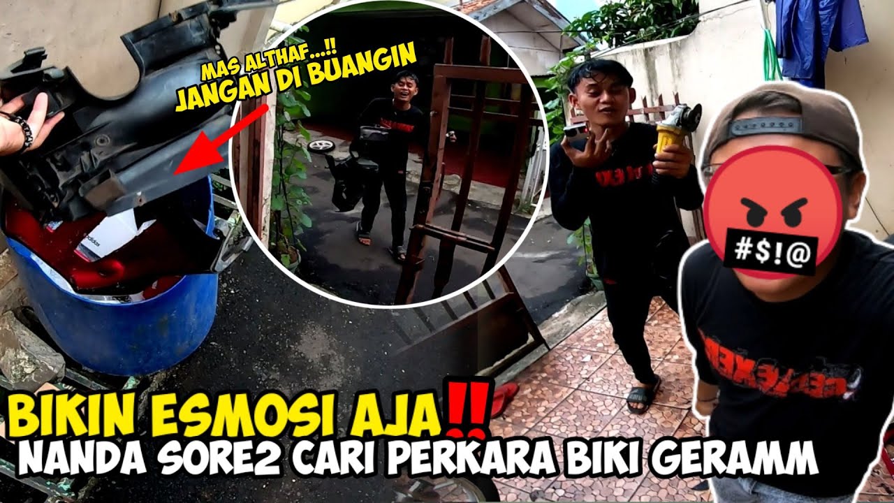 MARAHIN NANDA❗BIKIN BRISIK SATU RUMAH || SANDEKALA MALAH MAINAN GERINDA NGGK INGET WAKTU