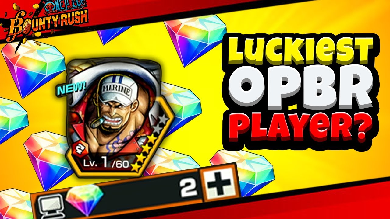 INSANE LUCK! Pulled Akainu on My Main in One Piece Bounty Rush!