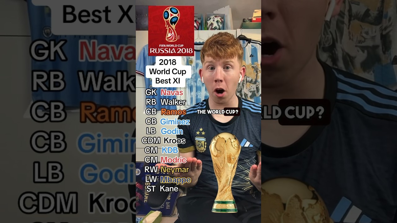 Building a 2018 World Cup Best XI 🏆 #shorts