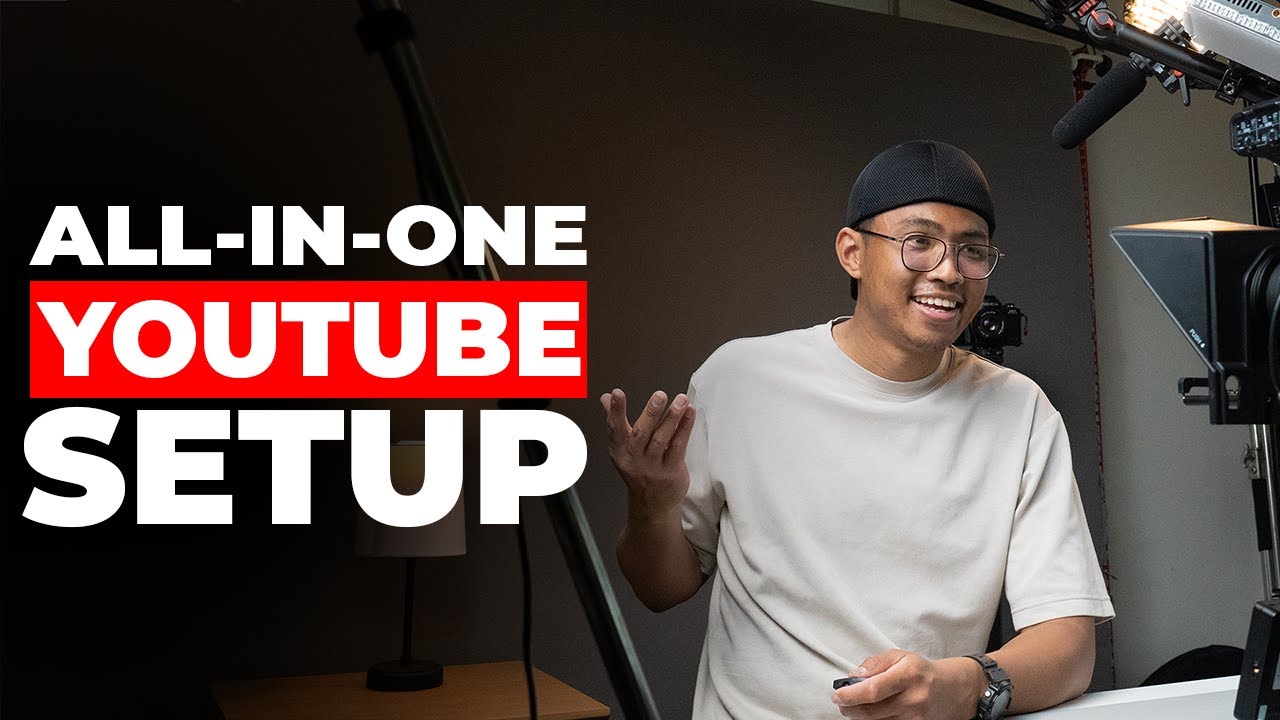 All-In-One Youtube Desk for A-Roll, B-Roll, Top-Down