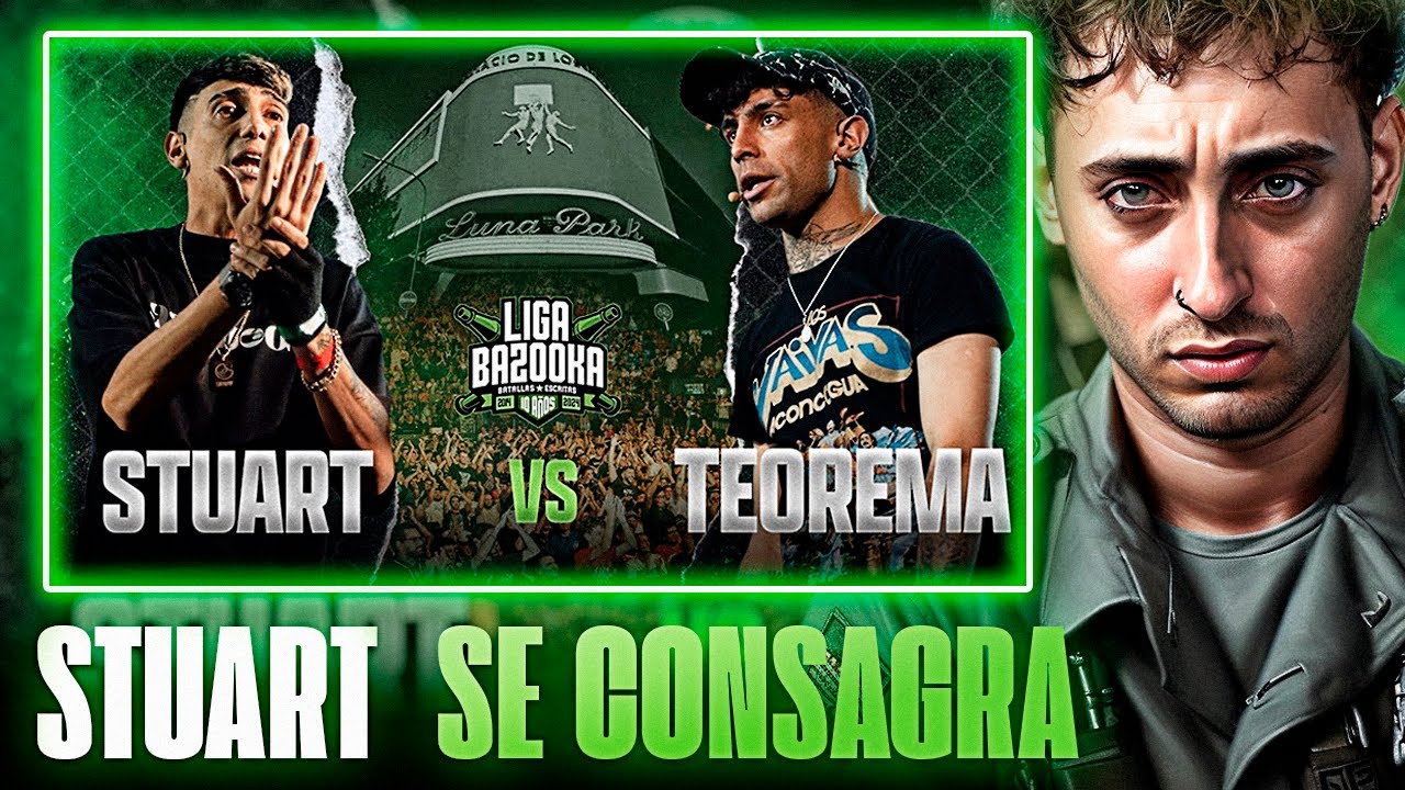 BLON REACCIONA A STUART 🇦🇷 VS TEOREMA 🇨🇱 EN LIGA BAZOOKA