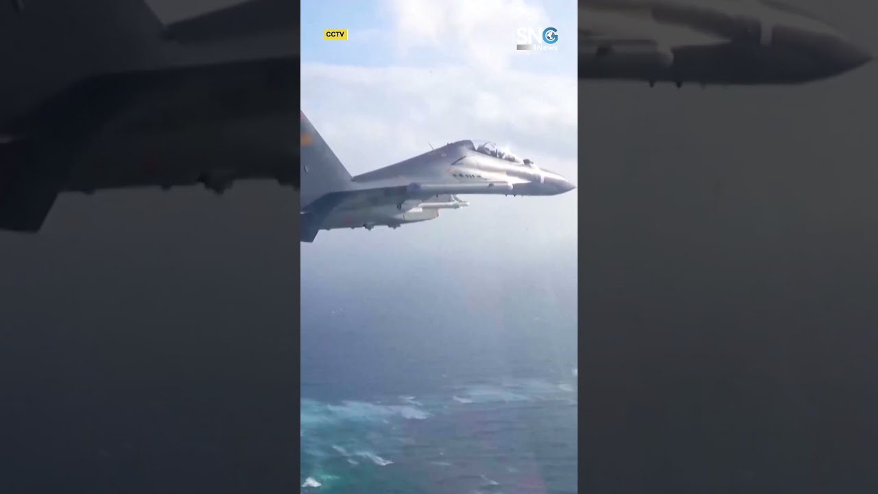 #PLA conducts combat readiness patrols over #HuangyanDao | #shorts #china #army #aircraft
