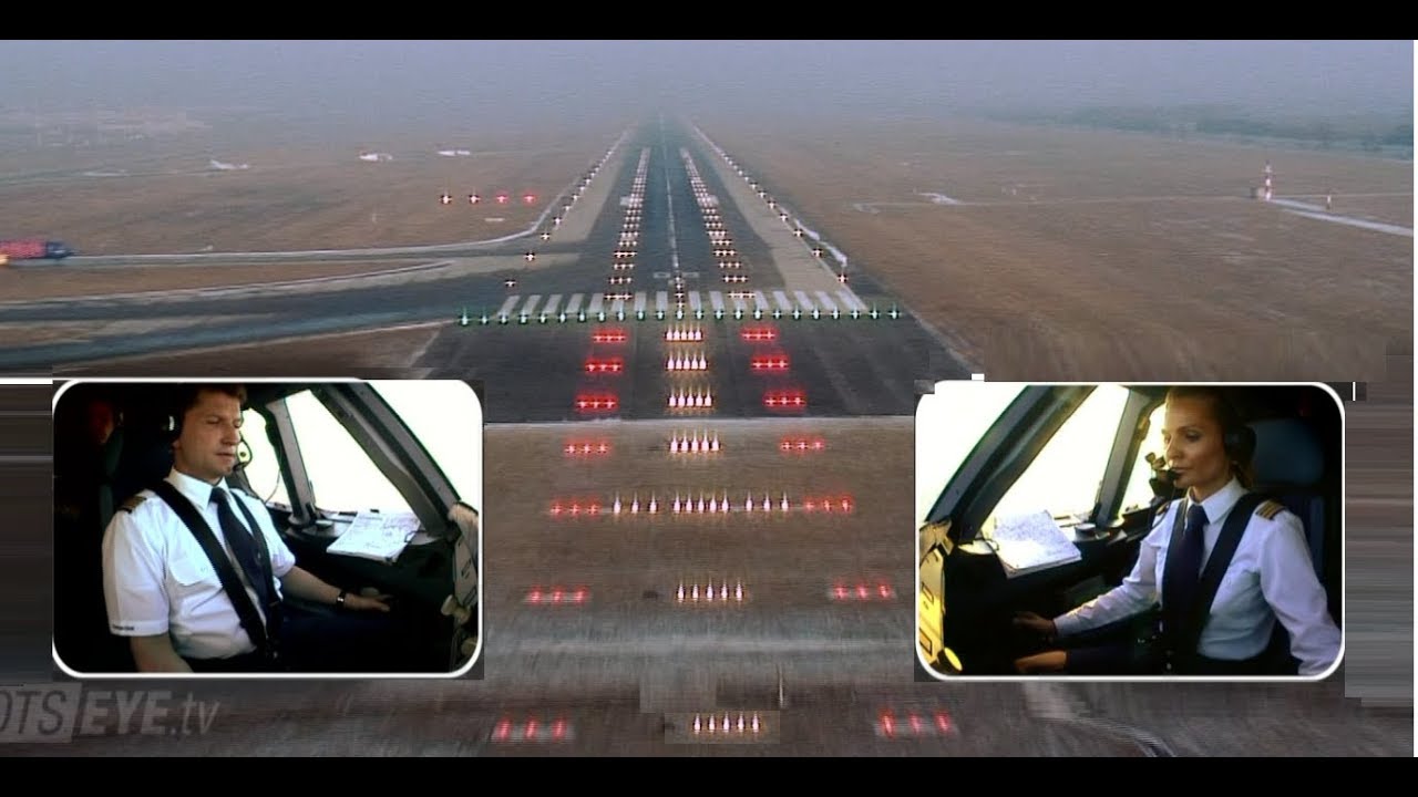 Airbus A320 - Approach and Landing in Munich - ATC Change Approach Last Minute (ENG sub)