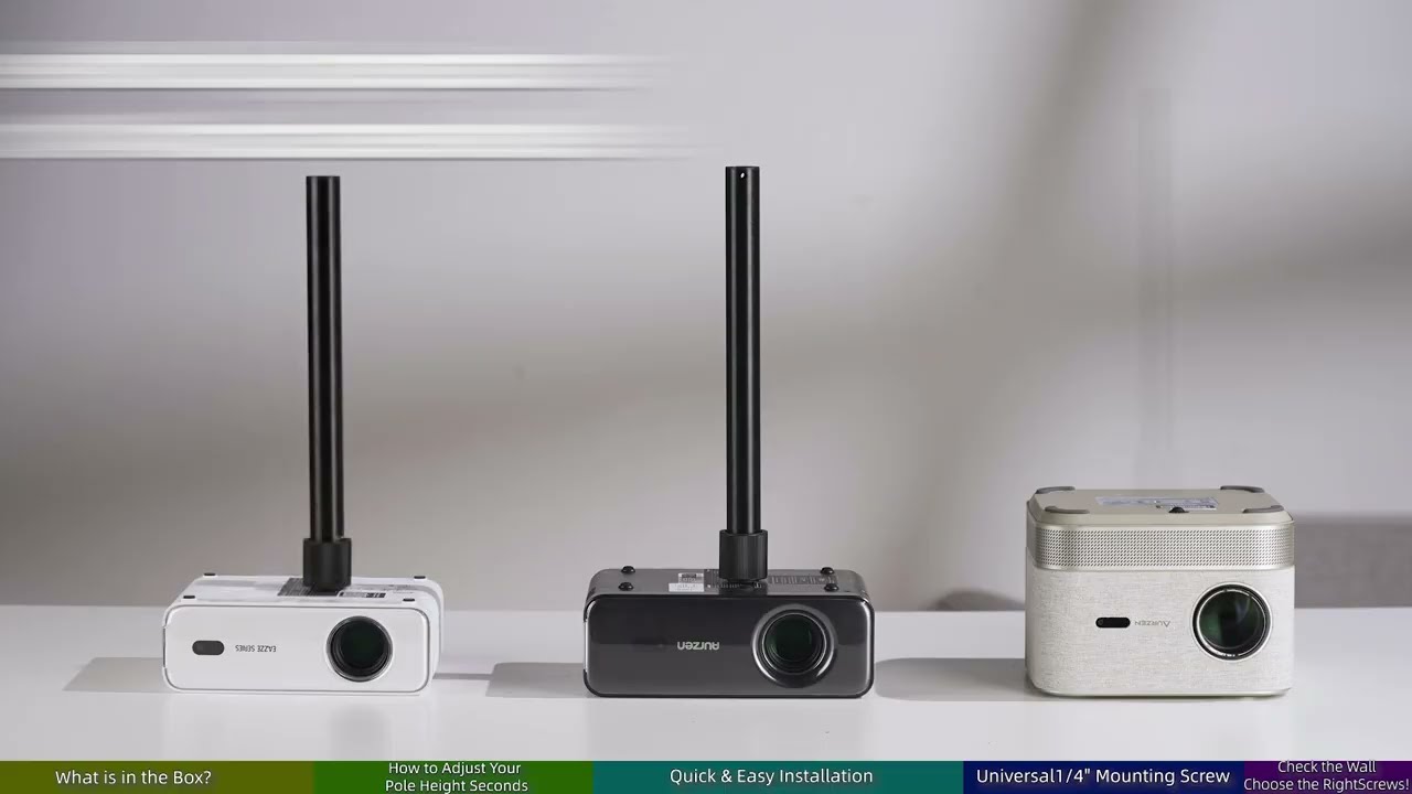 AURZEN | Universal Projector Ceiling Mount