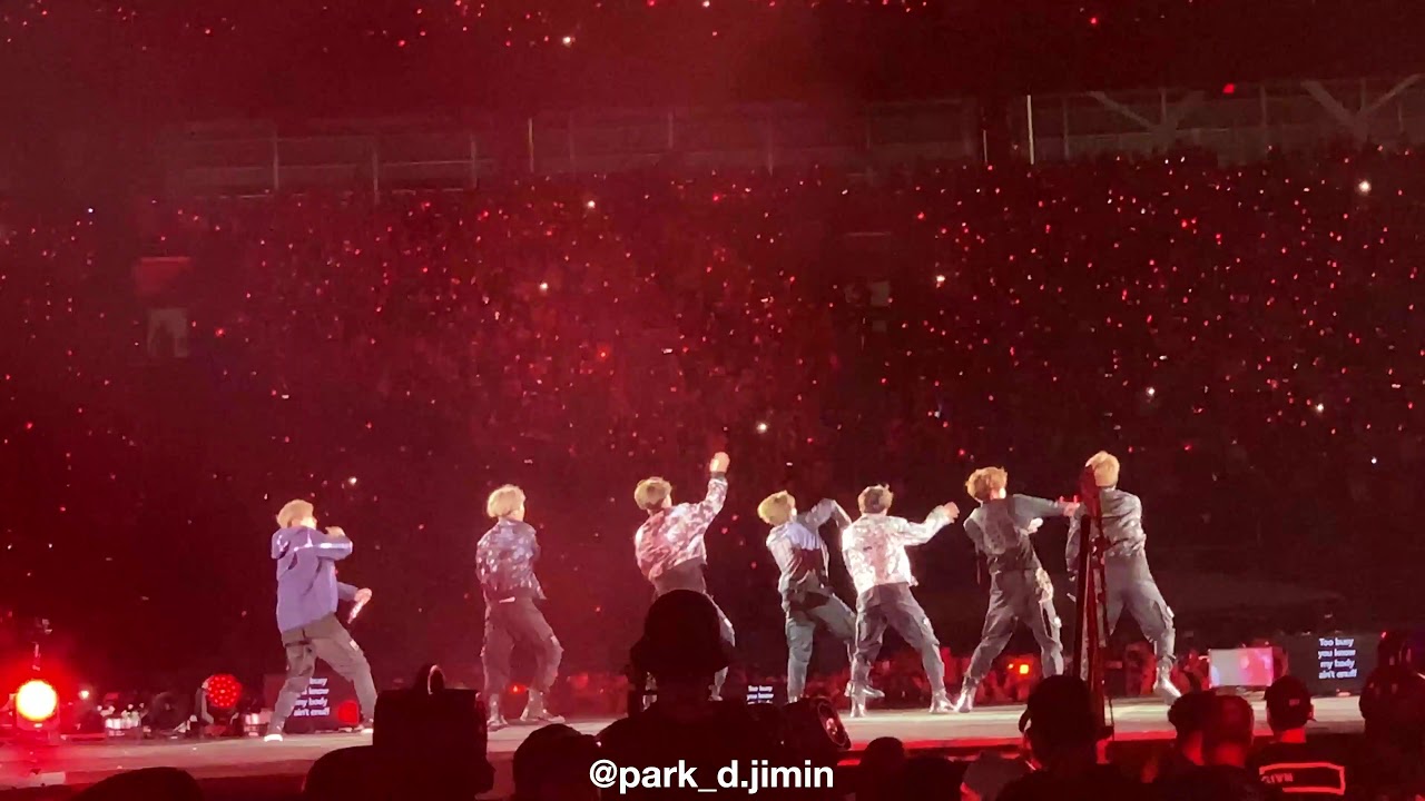 [4K] BTS MIC DROP Speak Yourself Metlife Stadium 방탄소년단 뉴저지 New Jersey FANCAM 직캠 190519