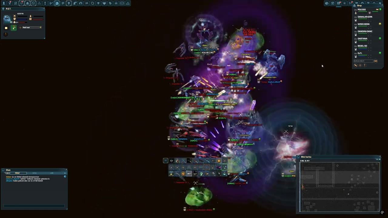 Darkorbit Tr1-5 BAĞLAAA CSRT GALA vs Arma Deli