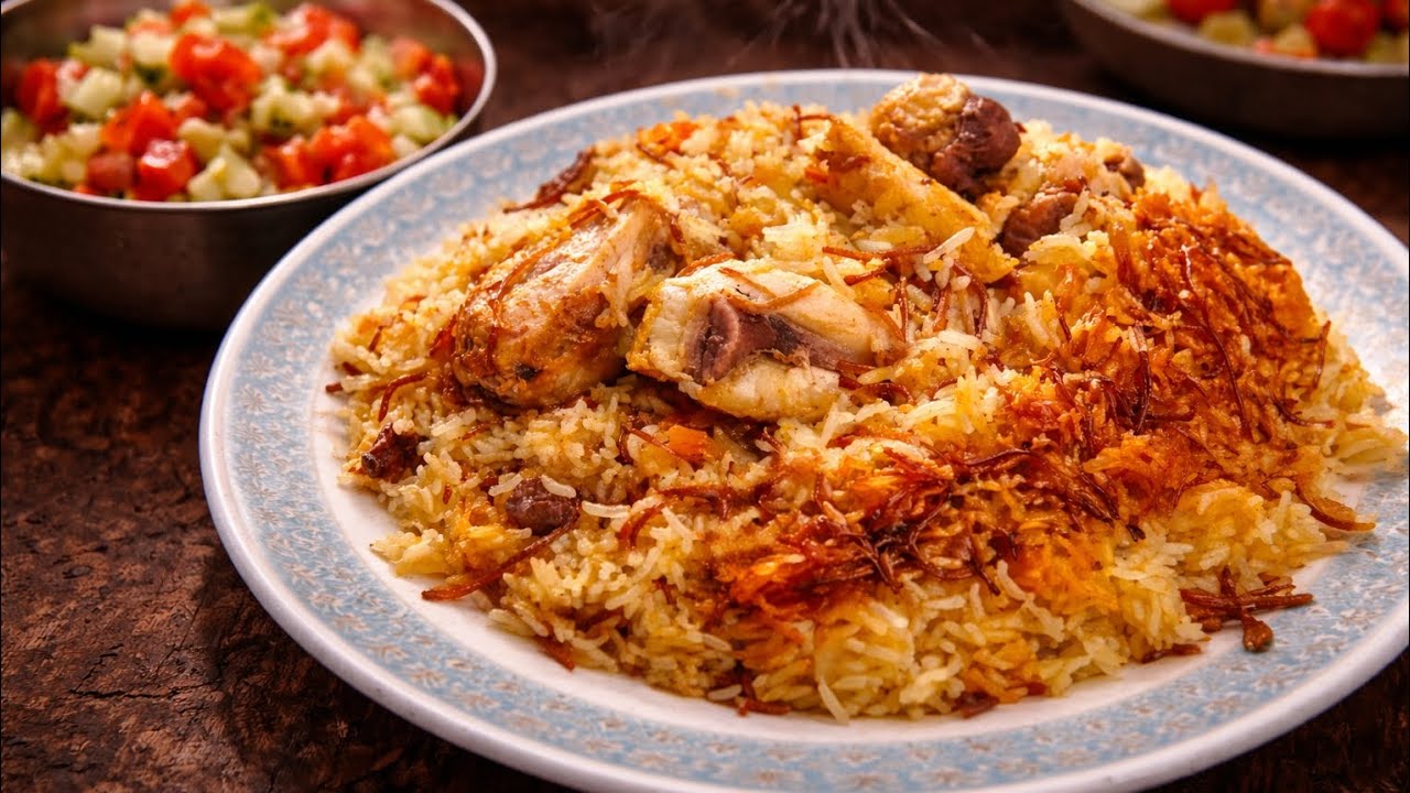 برياني الدجاج على الطريقة الإيرانية 🍗نكهة فاخرة بطعم المطاعم الراقية