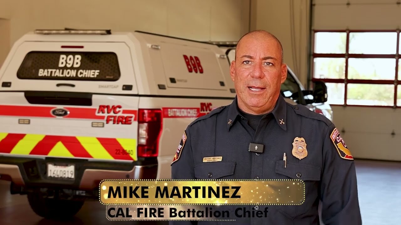 #2026MOVCeremony Awardee - CAL FIRE Battalion Chief Martinez and Division Chief Crater