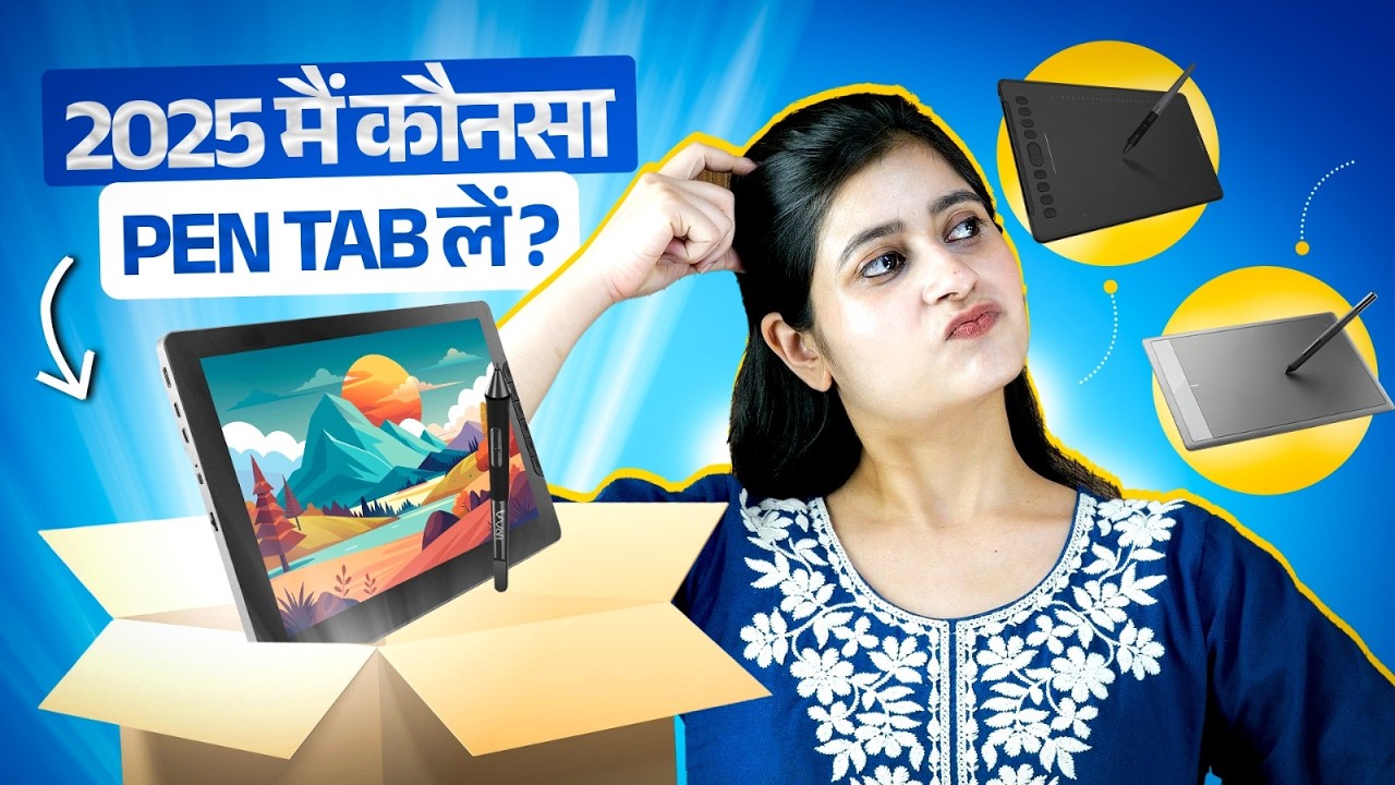 Best Budget Display Pen Tablet for Online Teaching!😱🔥