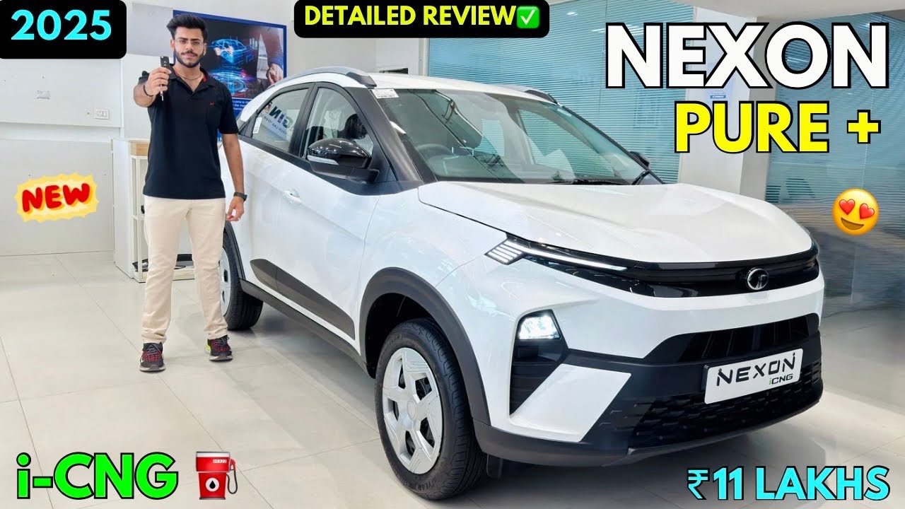 Nexon Pure Plus S Cng 2025 Detailed Review ✅ Nexon Cng Best Value for Money 2025 Price & Features